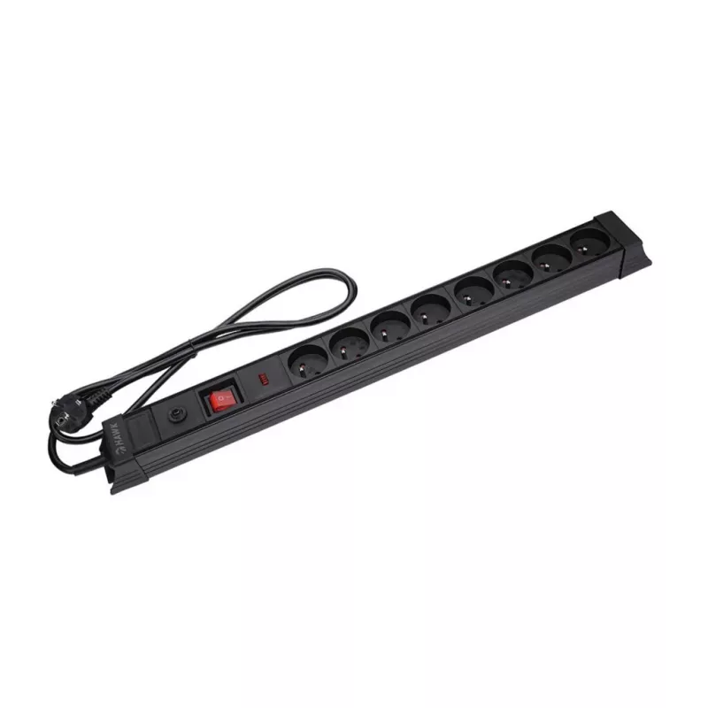 Apsaugos nuo viršįtampių juosta Hawk HWPS801BK 1,5 m maitinimo kabelis, modelis HWPS801BK
