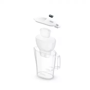Brita Aluna 2,4 l ąsotis + 2 Maxtra kasetės, balta