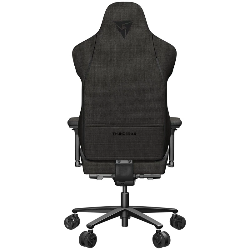 Universali žaidimų kėdė Thunder X3 CORE Loft — paminkštinta sėdynė ir atlošas, aukštis 134–144 cm, sėdynės plotis 55 cm, juoda