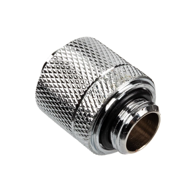Alphacool HF jungtis tiesi G1/4 col. IG 13/10 mm - chromas Sidabrinė