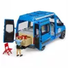 BRUDER kemperis MB Sprinter 02684 su vairuotoju – mastelinis transporto priemonės modelis žaislas