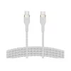 Belkin BOOSTCHARGE PRO Flex USB kabelis 1 m USB 2.0 USB C baltas (CAB011BT1MWH)