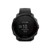 Polar Grit X Pro - Titanium - Sportinis laikrodis su dirželiu - perforuota oda - pilka - Dirželio dydis: M/L - Ekranas 3 cm (1,2 colio) - Bluetooth - 41 g (90085777)
