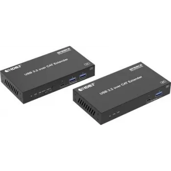 SpeaKa Professional SP-USBE-830 7+2 prievadų KVM ilgintuvas valdomas per PC Juoda (SP-13472960)