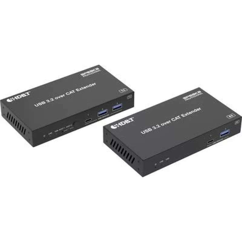 SpeaKa Professional SP-USBE-830 7+2 prievadų KVM ilgintuvas valdomas per PC Juoda (SP-13472960)