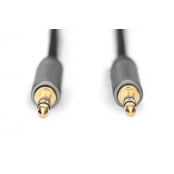 Digitus Audio Connection kabelis 3.5 mm lizdas į 3.5 mm lizdą 1.8 m Juoda