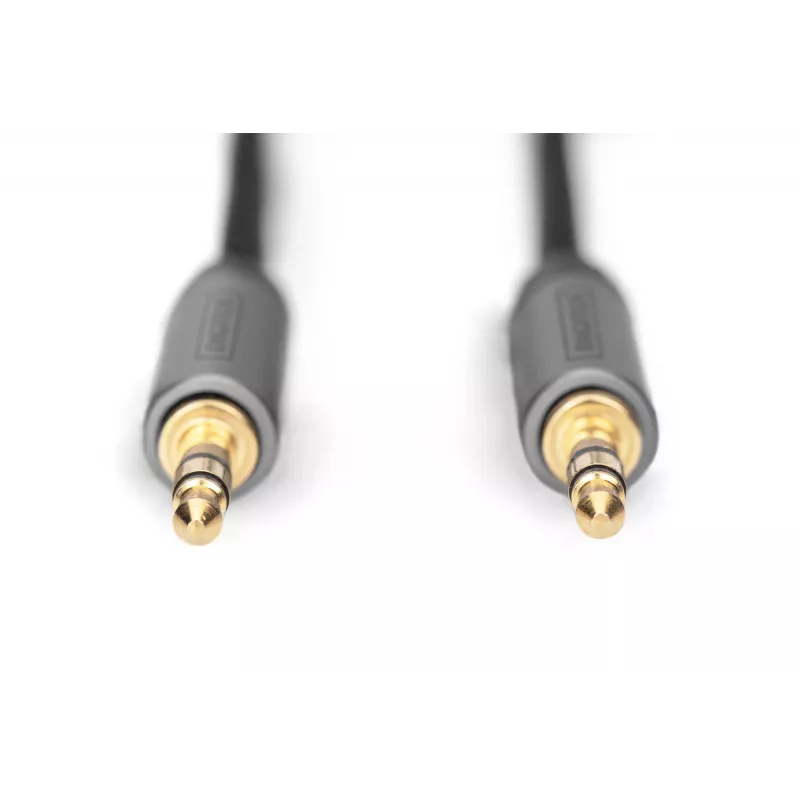 Digitus Audio Connection kabelis 3.5 mm lizdas į 3.5 mm lizdą 1.8 m Juoda