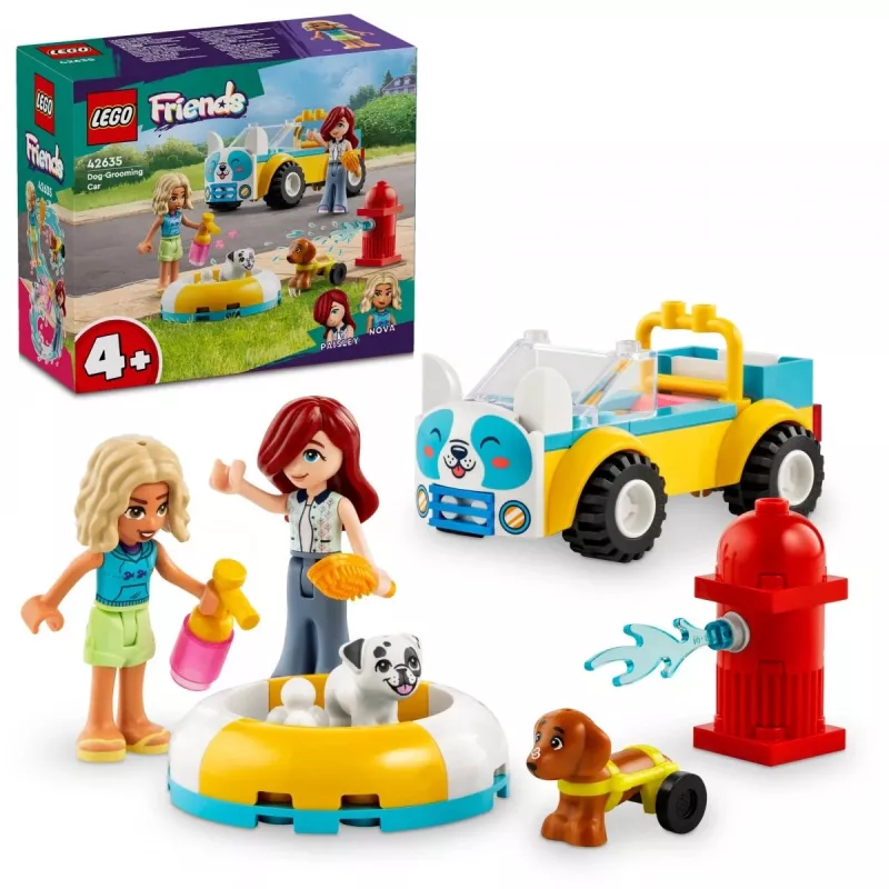 LEGO® Friends Dog-Grooming Car, Vehicle Playset 42635