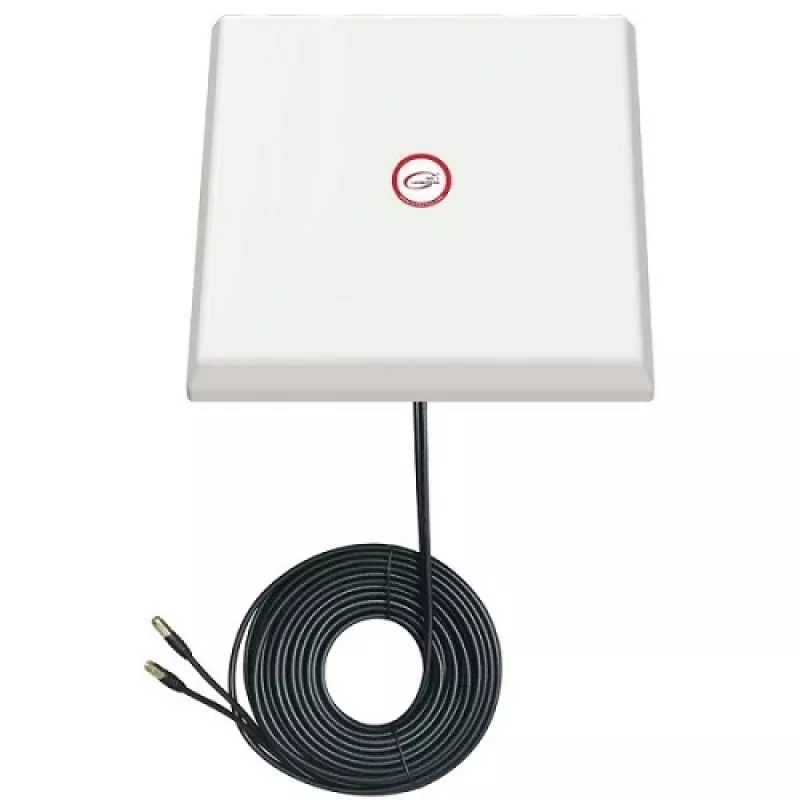 5G / LTE / CBRS 2x2MIMO antena, 1,7-3,8 GHz, 2x 21 dBi