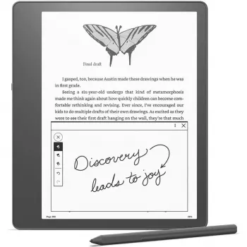 Amazon Kindle Scribe - 25,9 cm (10.2 ) - E Paper - AZW - AZW3 - DOC - DOCX - HTML - MOBI - PDF - PRC - TXT - ePub - GIF - JPEG - PNG - 16 GB - USB Typ-C (CF95291)