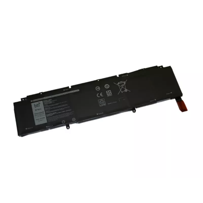 BTI nešiojamojo kompiuterio baterija 97Wh (8500 mAh) 6 elementų Li-Ion, suderinama su Dell XPS 9710/9700 ir Precision 5760/5750