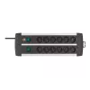 Maitinimo prailgintuvas Brennenstuhl 1391000912 3 m 12 kintamosios srovės lizdų vidaus naudojimui juoda balta