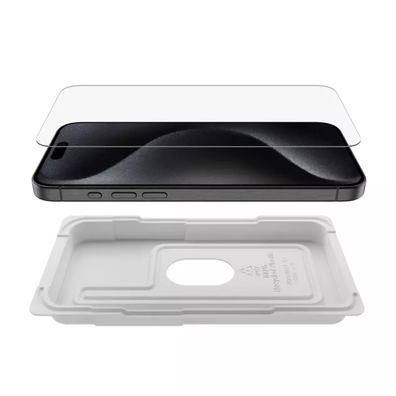 Ekrano apsauga Belkin ScreenForce iPhone 15 Pro Max grūdintas stiklas