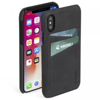 Cover Krusell Sunne 2 Card Cover iPhone XS Max Juoda