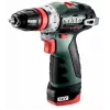 Pistolinės rankenos grąžtas Metabo PowerMaxx BS BL Q, 12V, 2Ah, 1500 RPM, 900g