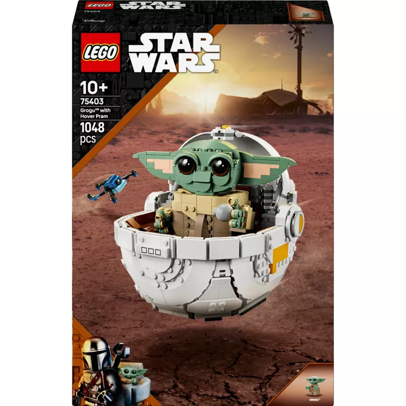 LEGO STAR WARS 75403 Grogu su levitaciniu vežimėliu