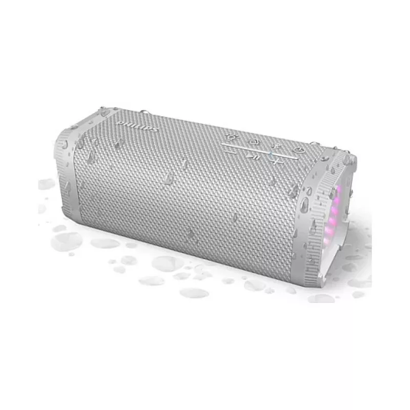 2.1 nešiojamoji garsiakalbių sistema Philips TAS2000W/00 — 10 W RMS, Bluetooth, IPX5, balta