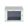 Sieninė spinta-stovas DIGITUS Dynamic‑N 7U 19 colių 600x600 mm, nesumontuota, IP20, raktinis užraktas