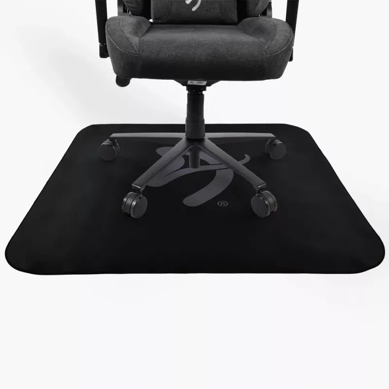 Kėdės kilimėlis Arozzi AZ-ZONA-QTRO-BKGY Mikropluoštas 1160 mm Juoda/Pilka