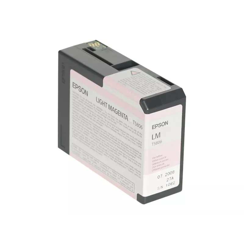 Epson Singlepack Light Magenta T580600, šviesiai purpurinė, pigmentinis rašalas, 80 ml, 1 vnt.