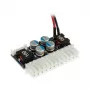 Akasa AK-PE080-03 maitinimo adapteris Vidaus 80 W Juoda, Mėlyna, Raudona, Balta, Geltona