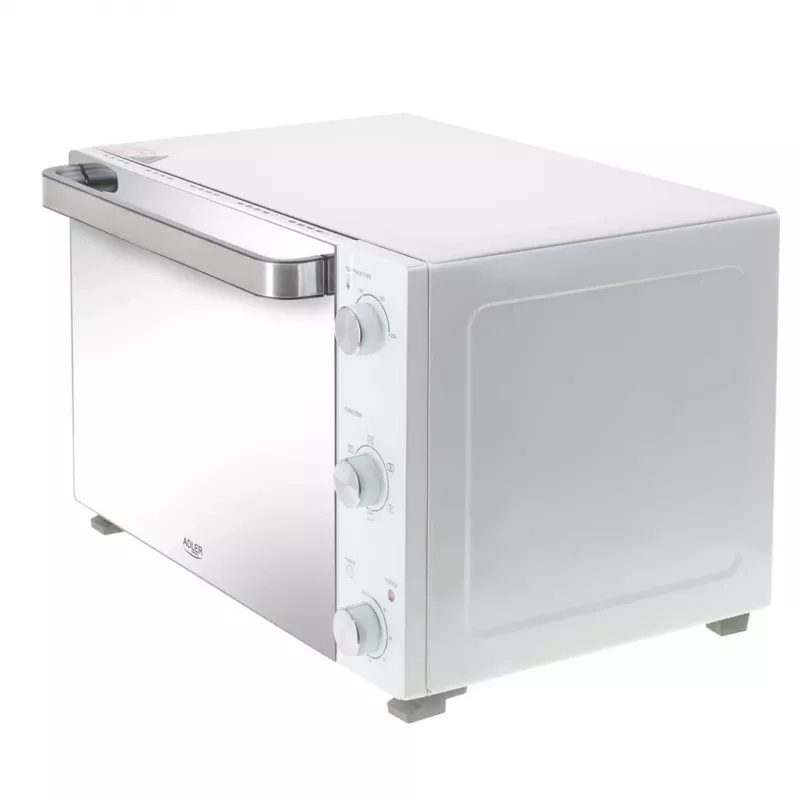 Elektrinė stalviršio orkaitė Adler AD 6027, 48 l talpa, 1800 W, balta