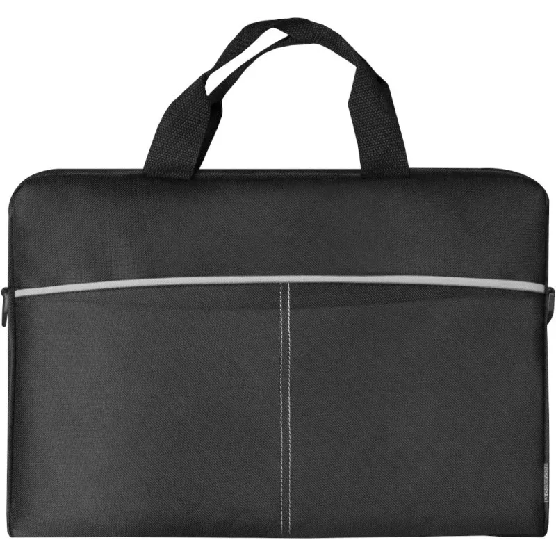 Nešiojamojo kompiuterio krepšys DEFENDER Lite 39,6 cm (15,6 col.) juodas/pilkas, poliesteris, užtrauktukas, rankena, nuimamas peties diržas