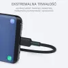 USB-C į USB-A laidas Aukey CB-CA2, nailonu pintas, greitasis įkrovimas 3 A, 1 m