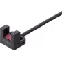 Fotoelektrinis jutiklis (šakės tipo) Panasonic PM-L25-P, 5–24 V nuolatinė srovė, šviesos arba tamsos režimas