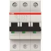 ABB Circuit Breaker 10A S203-C10 pro M comp. 3pol.6kA for circuit breaker S203-C10 (2CDS253001R0104)