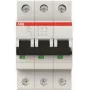 ABB Circuit Breaker 10A S203-C10 pro M comp. 3pol.6kA for circuit breaker S203-C10 (2CDS253001R0104)