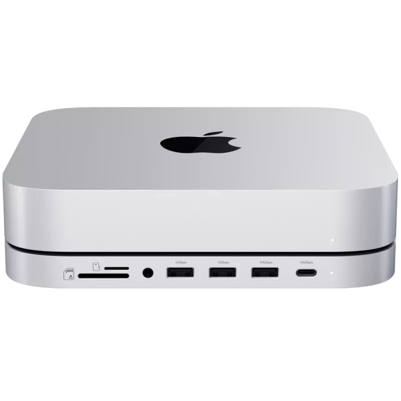 Nešiojamųjų kompiuterių dokas Satechi ST-GMMSHS laidinis USB 3.2 Gen 2 Type-C baltas