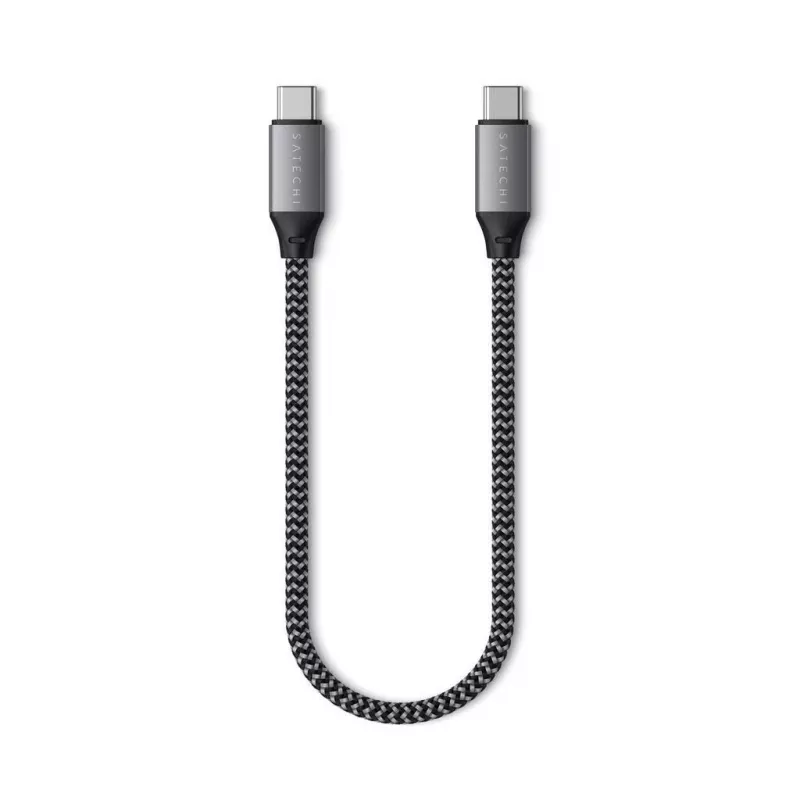 Satechi - USB laidas - USB-C (M) į USB-C (M) - 25 cm - USB maitinimas (100 W) (ST-TCC10M)