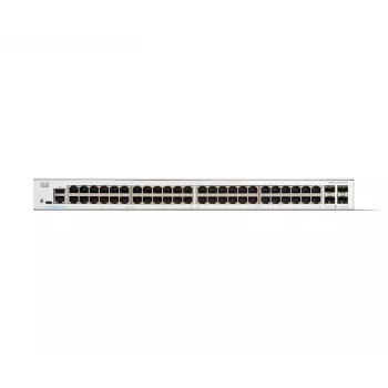 Cisco Catalyst 1300-48T-4G valdomas jungiklis, 48 prievadų GE, 4x1GE SFP, ribota viso gyvenimo apsauga (C1300-48T-4G)