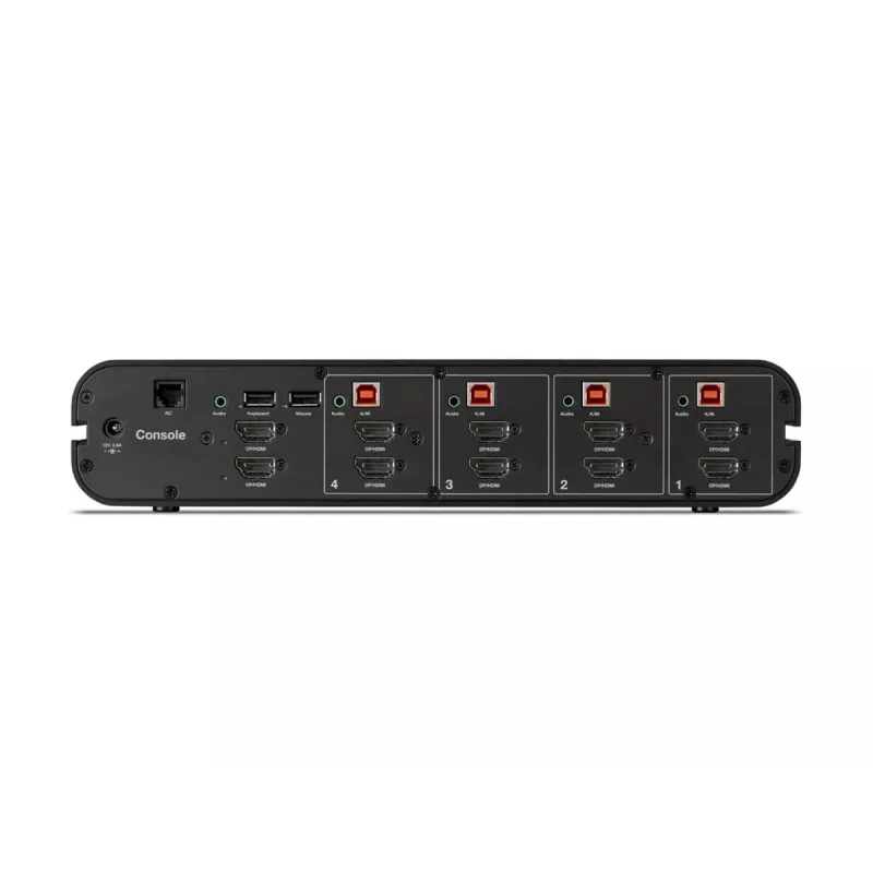 KVM jungiklis Belkin F1DN204KVM-UNN4 HDMI 4K USB montavimas į stelažą
