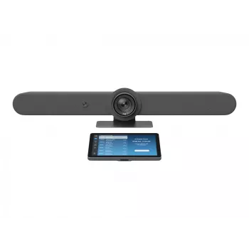 LOGITECH vaizdo konferencijų rinkinys Tap IP Rally Bar Sertifikuotas Zoom Rooms Sertifikuotas Microsoft Teams Rooms