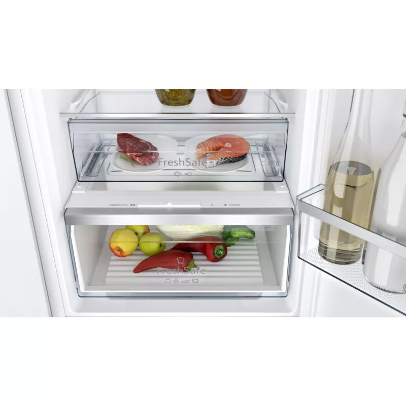 Neff KI7862SE0 šaldytuvas-šaldiklis įmontuojamas 260 L