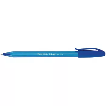 PAPER MATE Šratinukas InkJoy 100 su dangteliu 8 vnt. M mėlynas