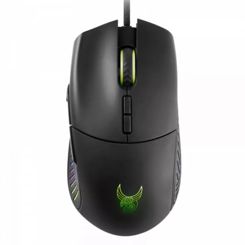 “L33T Gaming 160383 Gungnir” žaidimų pelė. 8 mygtukai, 16.000 DPI, ergonomiška, RGB