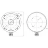 Hikvision Digital Technology DS-1280ZJ-M apsaugos kameros priedas jungiamoji dėžutė