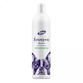 Šunų šampūnas Hilton Hypoallergenic 250 ml — švelni raminanti formulė visų tipų kailiui