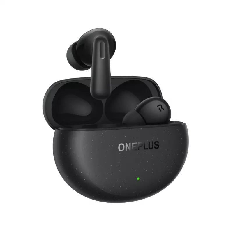 Belaidės ausinės su įkrovimo dėklu OnePlus Nord Buds 3 Pro juodos
