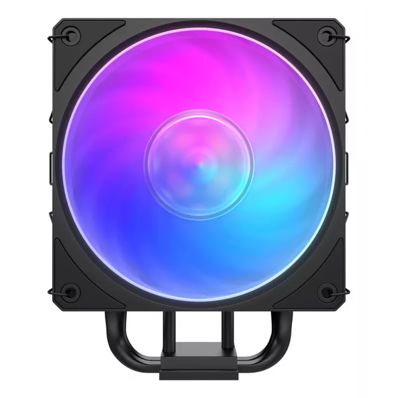 Oro aušintuvas Cooler Master Hyper 212 3DHP Juoda ARGB — 120 mm ventiliatorius, suderinamas su LGA1700/AM5/AM4