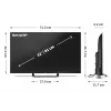 Sharp 32HF3865E 32 col. Smart TV su Google TV