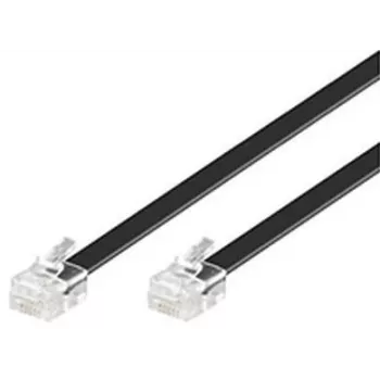 Telefono kabelis Microconnect MPK110B RJ12 RJ12 10 m Skaidrus