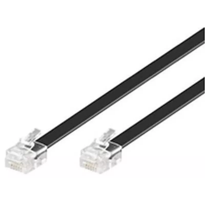 Telefono kabelis Microconnect MPK110B RJ12 RJ12 10 m Skaidrus