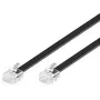 Telefono kabelis Microconnect MPK110B RJ12 RJ12 10 m Skaidrus