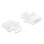 Dulkių dangtelis USB Type-C DeLOCK 64094 baltas 10 vnt.