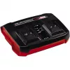 Akumuliatorių įkroviklio rinkinys Einhell 2x 4.0Ah Twincharger AC LED
