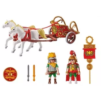 Žaidimų rinkinys Asterix 71543 Romėnų kovos vežimas